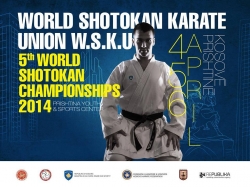 5. Mistrovství světa World Shotokan Karate Union 4.-6.4. 2014 Kosovo