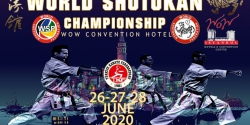 11th World Shotokan Championships přeložen na rok 2021